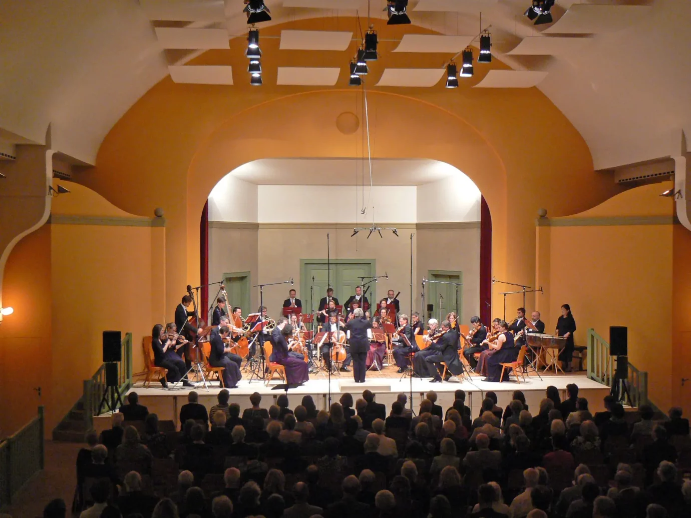 Schubertiade Auftritt mit dem Orchester